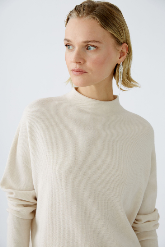An image of the Oui High Neck Jumper