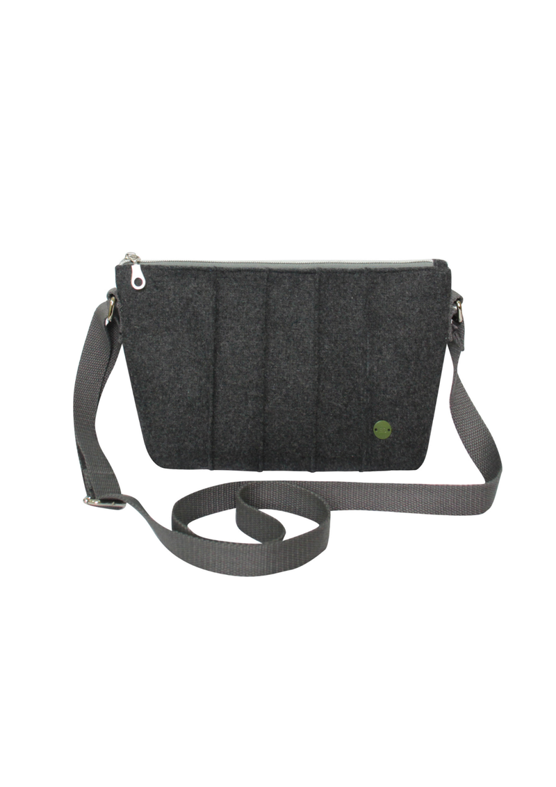 An image of the Earthsquared Plain Wool Willow Bag