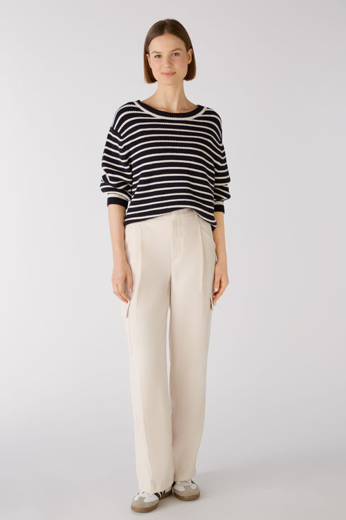 An image of the Oui Jumper Stripe