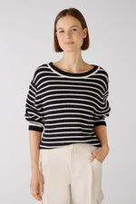 An image of the Oui Jumper Stripe