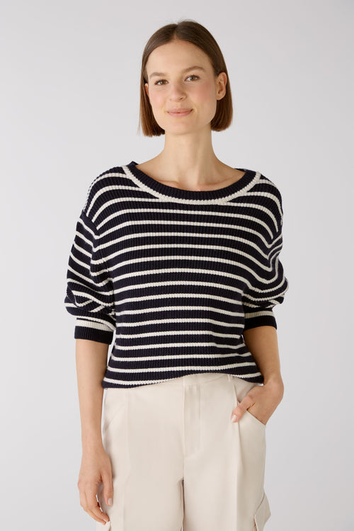 An image of the Oui Jumper Stripe