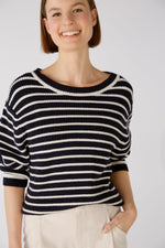 An image of the Oui Jumper Stripe