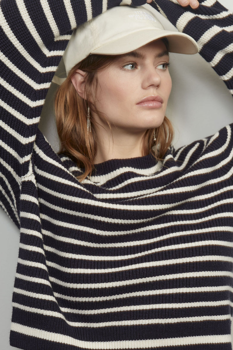An image of the Oui Jumper Stripe