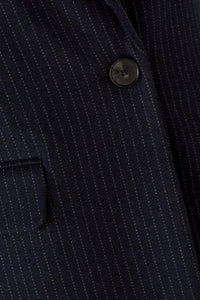 An image of the Oui Pinstripe Blazer