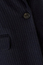 An image of the Oui Pinstripe Blazer