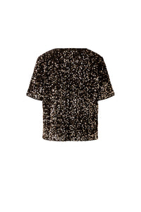 An image of the Oui Sequin Blouse