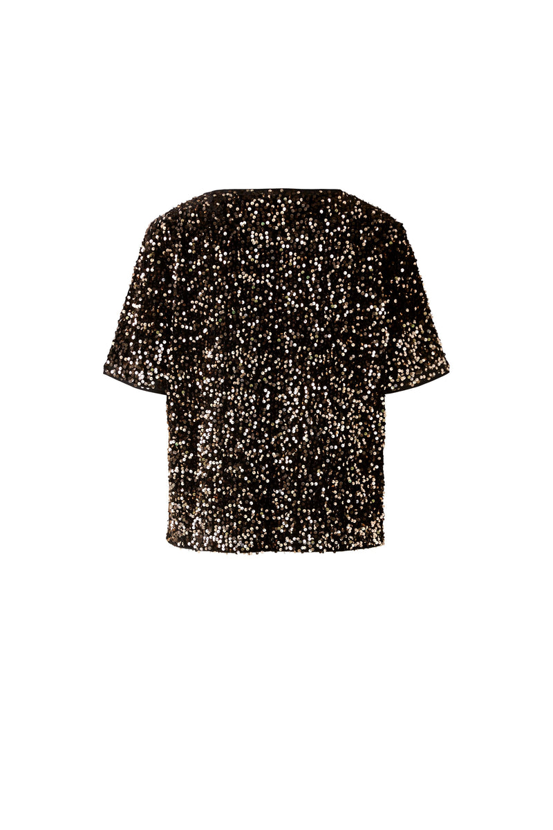 An image of the Oui Sequin Blouse
