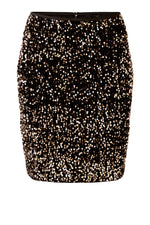 An image of the Oui Sequin Mini Skirt