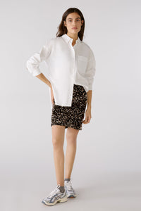 An image of the Oui Sequin Mini Skirt