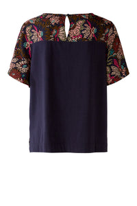 An image of the Oui Frill Sleeve Blouse