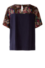 An image of the Oui Frill Sleeve Blouse