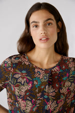 An image of the Oui Frill Sleeve Blouse