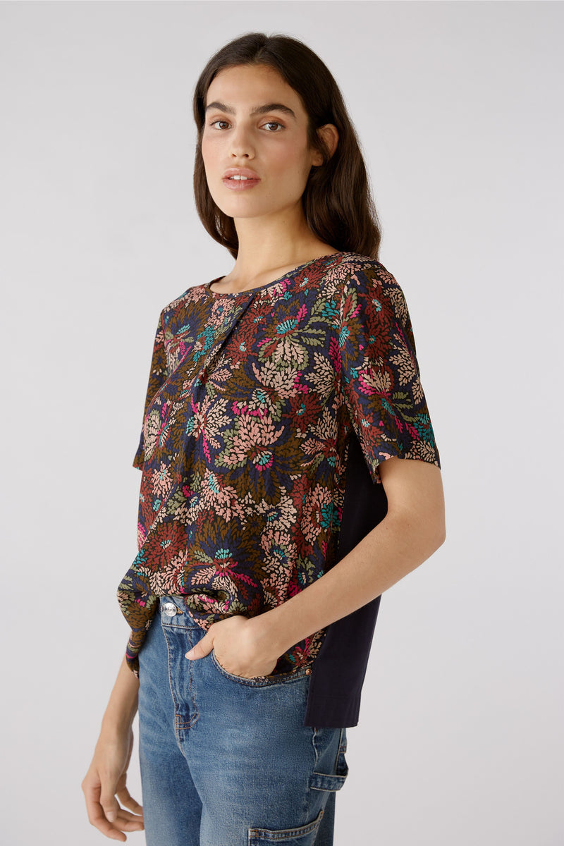 An image of the Oui Frill Sleeve Blouse