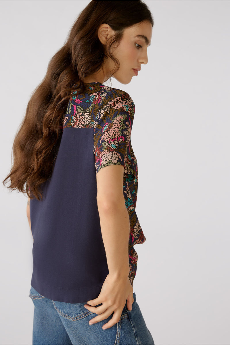 An image of the Oui Frill Sleeve Blouse