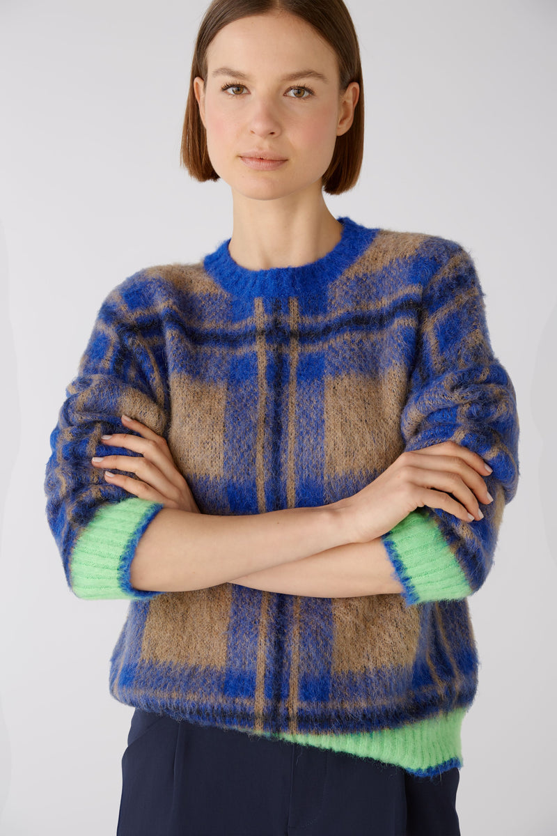 An image of the Oui Green Edge Jumper