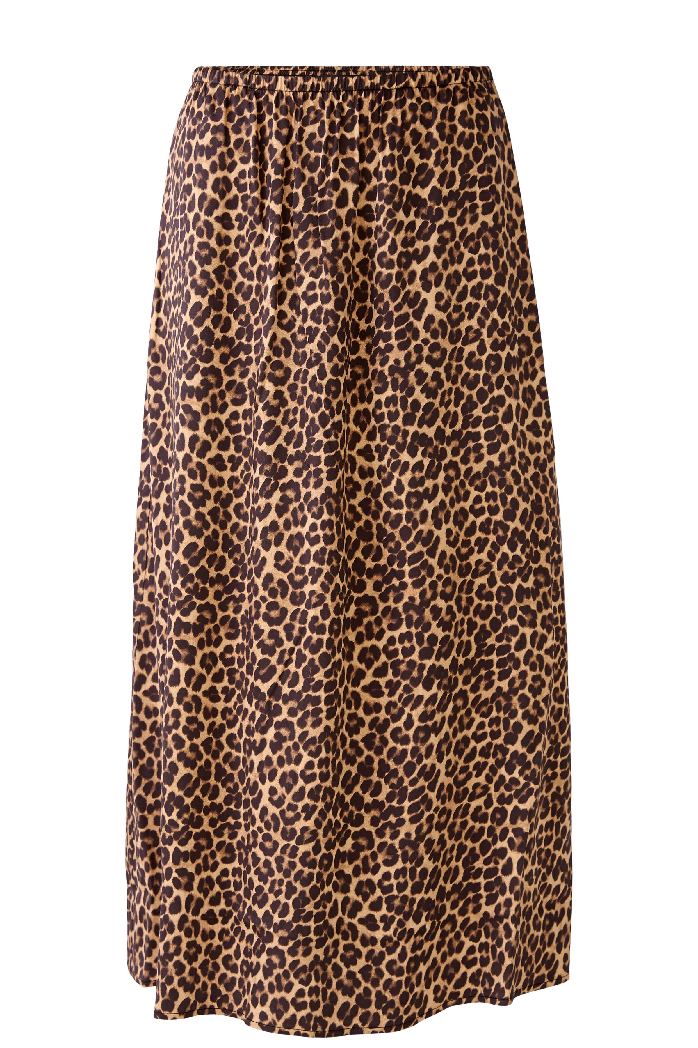 An image of the Oui Leopard Print Skirt