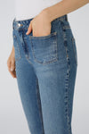 An image of the Oui Jeans - The Flared Mid Rise