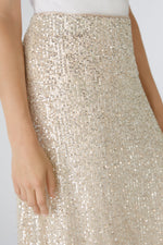 An image of the Oui Midi Skirt - Sequin