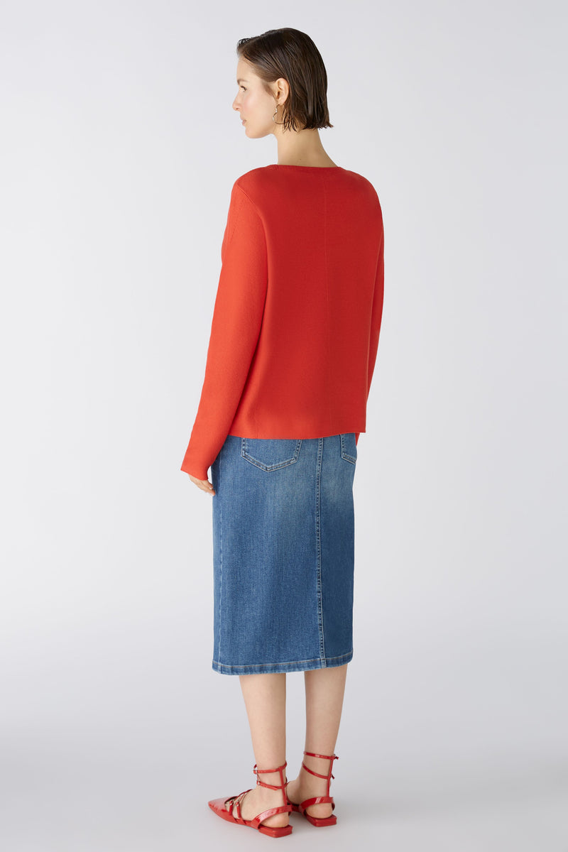 An image of the Oui Fine Knit Jumper