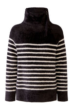 An image of the Oui Zip Neck Jumper