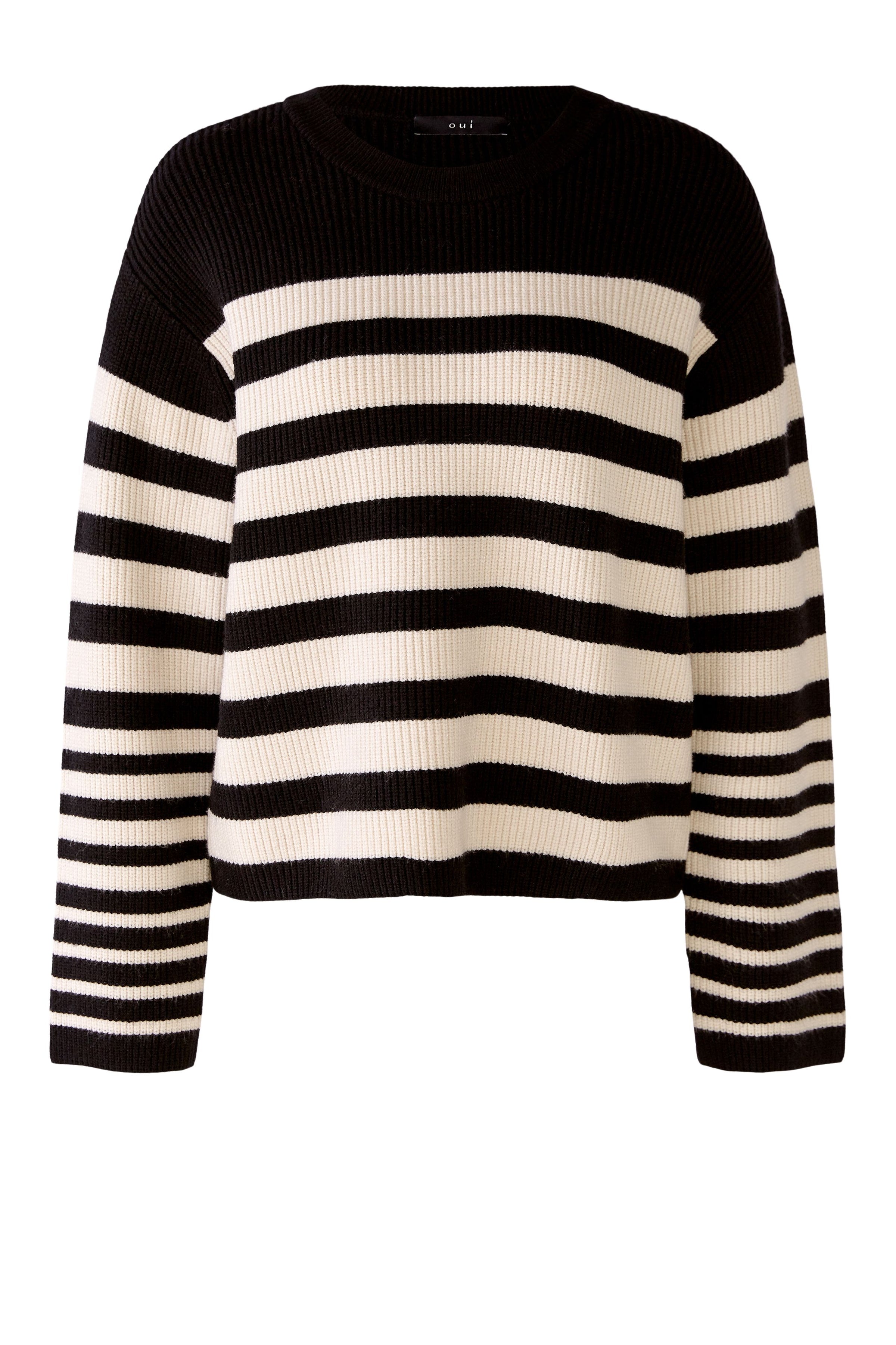An image of the Oui Striped Jumper