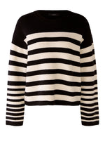 An image of the Oui Striped Jumper