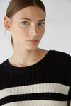 An image of the Oui Striped Jumper