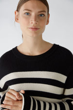 An image of the Oui Striped Jumper
