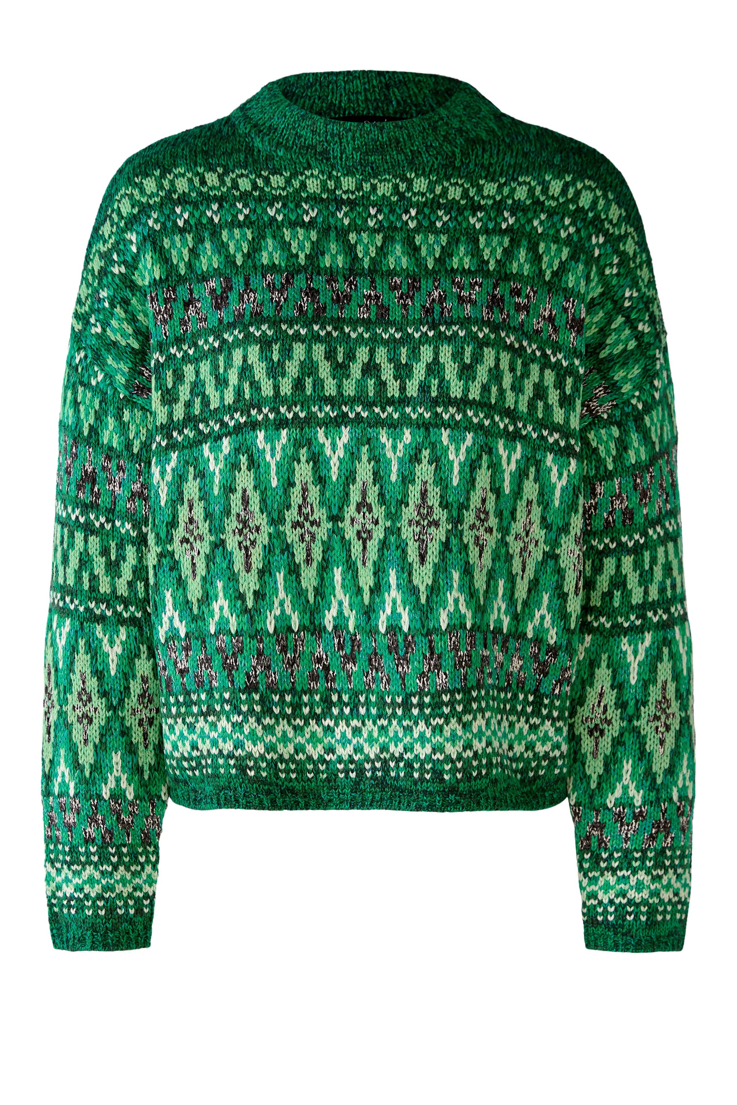 An image of the Oui Patterned Jumper