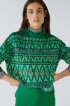 An image of the Oui Patterned Jumper