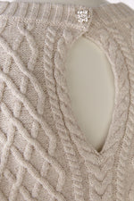 An image of the Oui Jumper - Cable Jewel Button