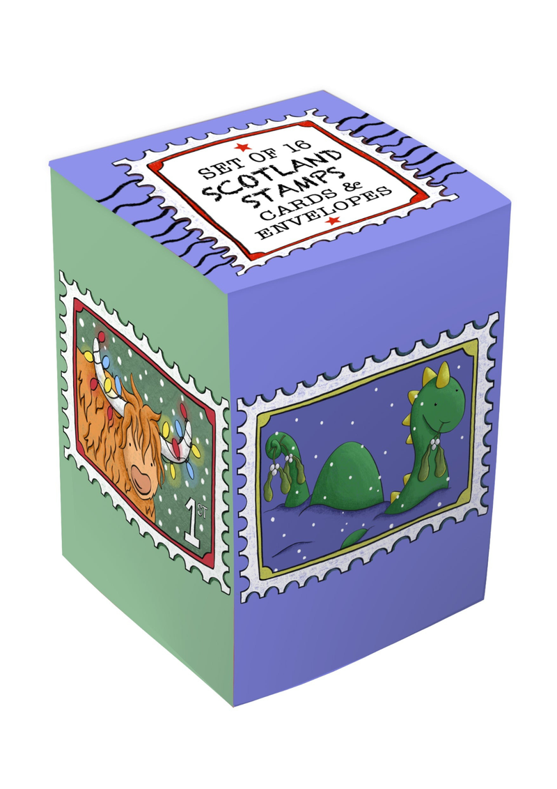 An image of the Neon Magpie Mini Card Box