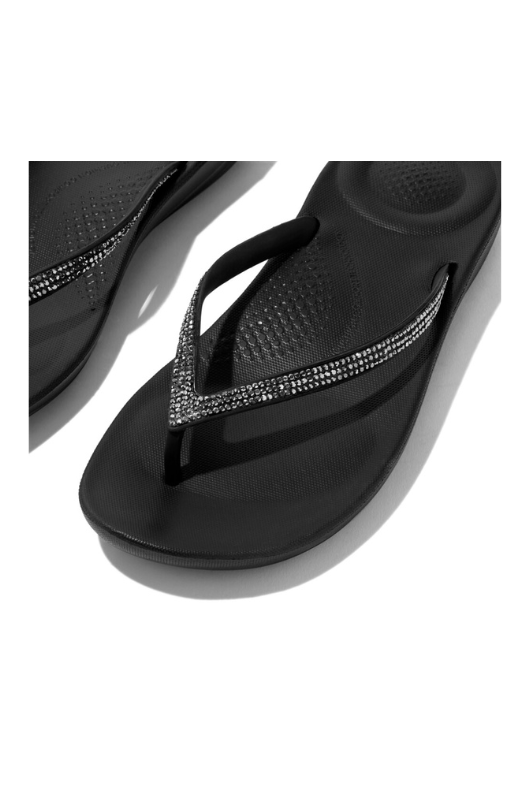 An image of the Fitflop Iqushion Sparkle Flip-Flops
