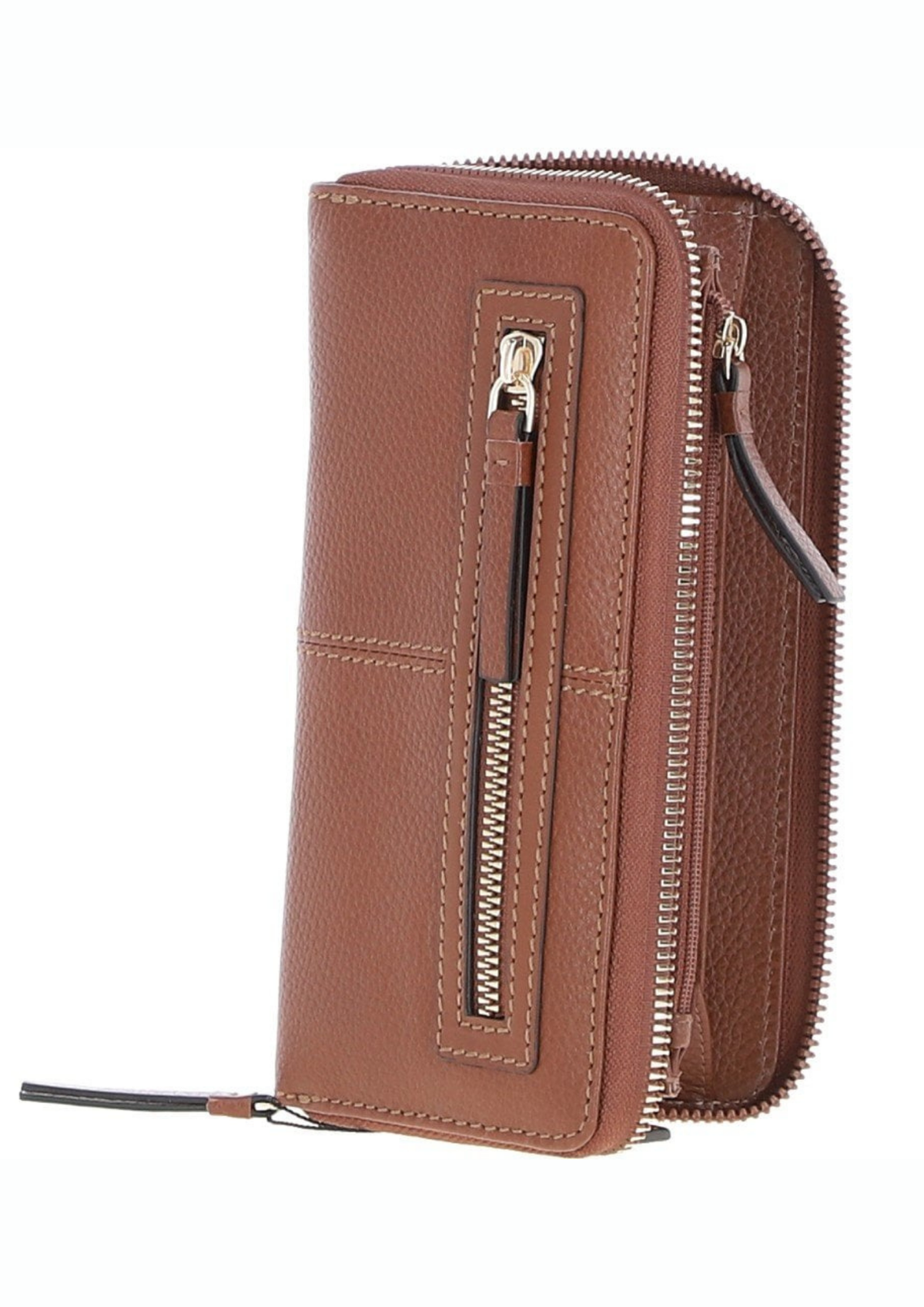 An image of the Ashwood Leather Zip Around Large Leather Purse