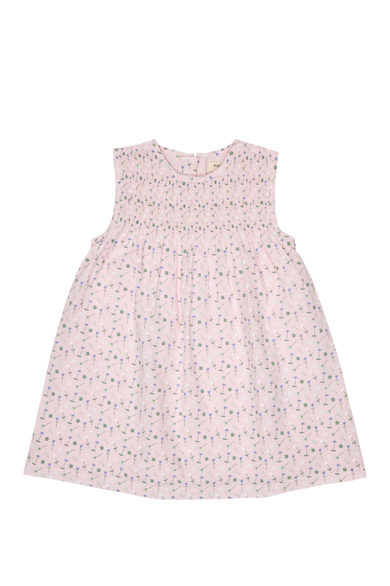 Sleeveless Smock Dress
