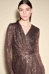 An image of the Joseph Ribkoff Sequin Dress
