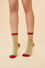 An image of the Powder Ankle Socks