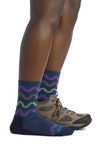 An image of the Darn Tough Wandering Stripe Micro Crew Hiking Socks
