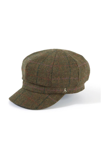 The Higham Tweed Baker Boy Cap