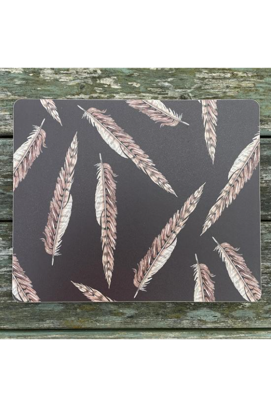 An image of the Vanessa Bathgate Country Feather Placemat