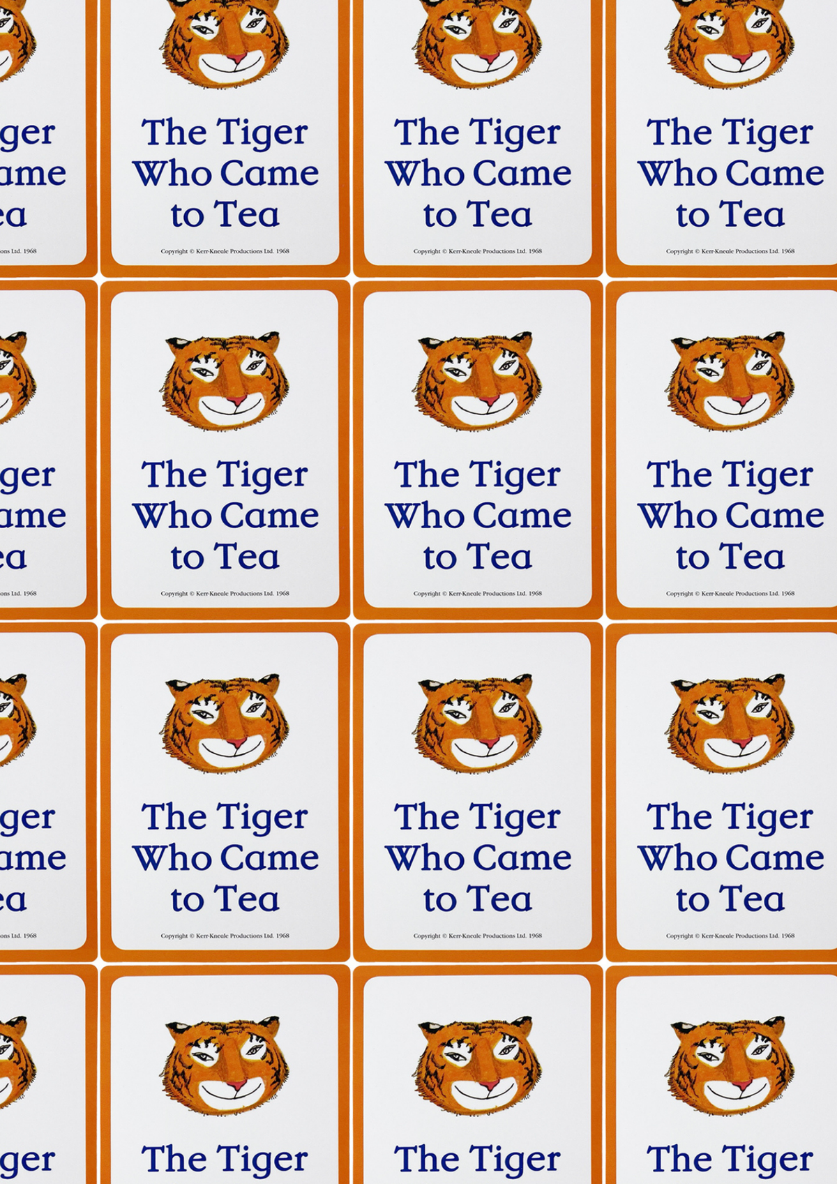 An image of the University Games The Tiger who Came To Tea Card Game