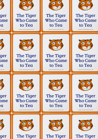 An image of the University Games The Tiger who Came To Tea Card Game