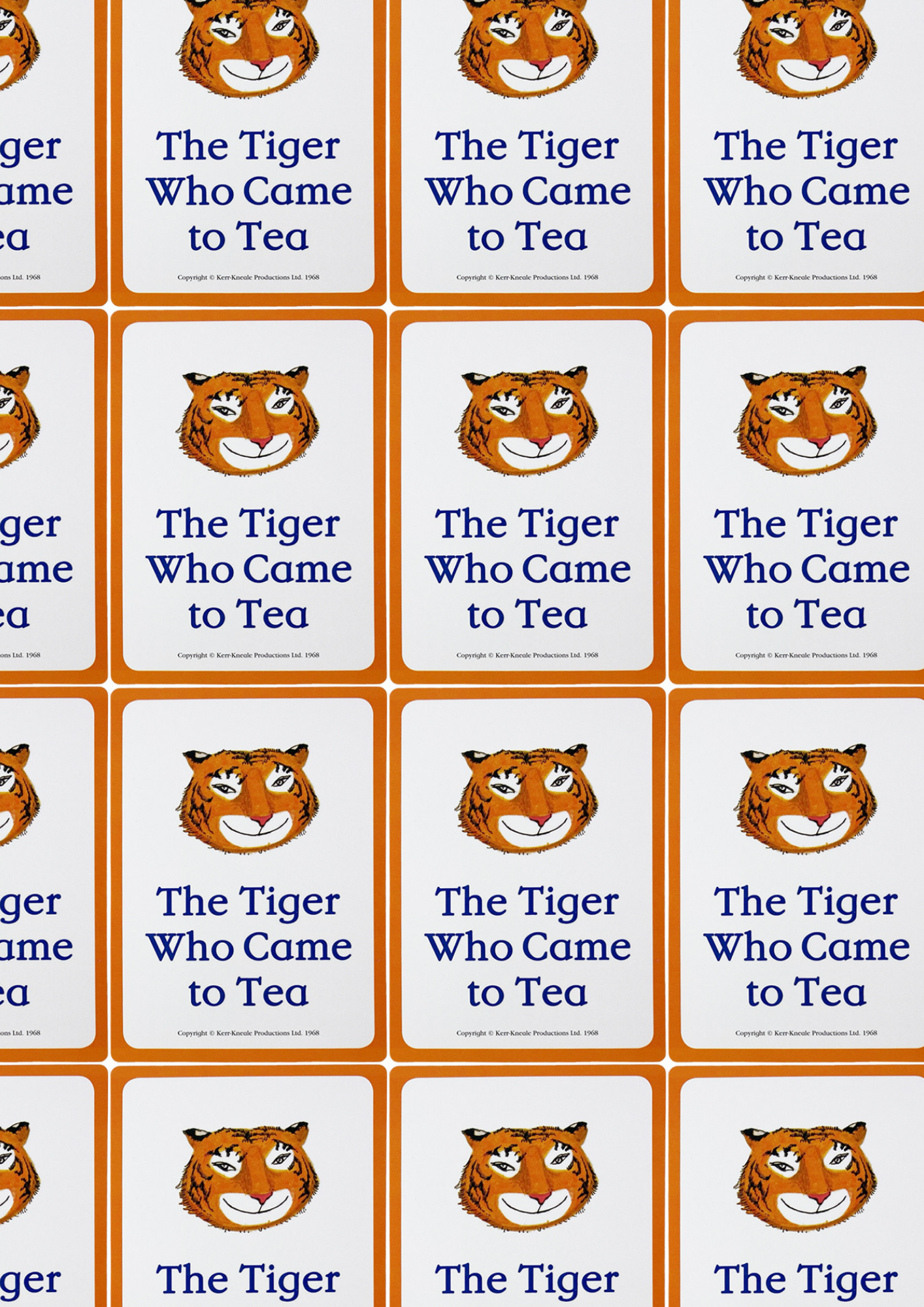 An image of the University Games The Tiger who Came To Tea Card Game
