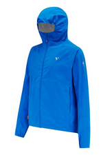 Mac in a Sac Mens Ultralite Jacket. A foldable jacket with reflective detailing. This jacket is highly waterproof, breathable and comes in the colour Blue.