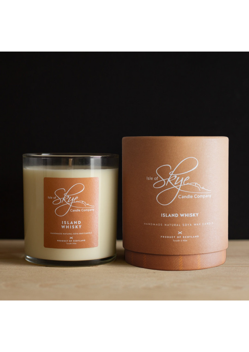 An image of the Isle of Skye Candle