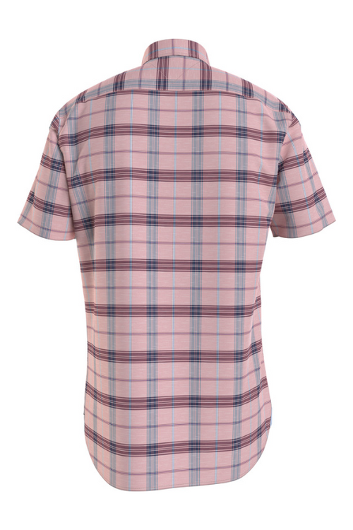 Tonal Check Short Sleeve Short