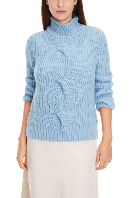 An image of the Marc Cain Cable Knit Sweater