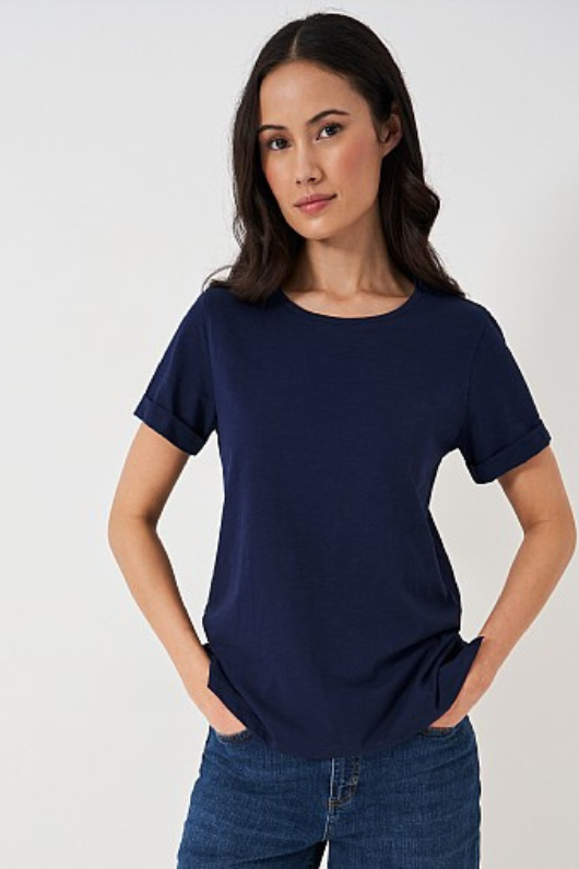 An image of the Crew Clothing Perfect Crew Slub T-Shirt