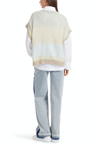 An image of the Marc Cain Wool, Cashmere Mix Knitted Vest