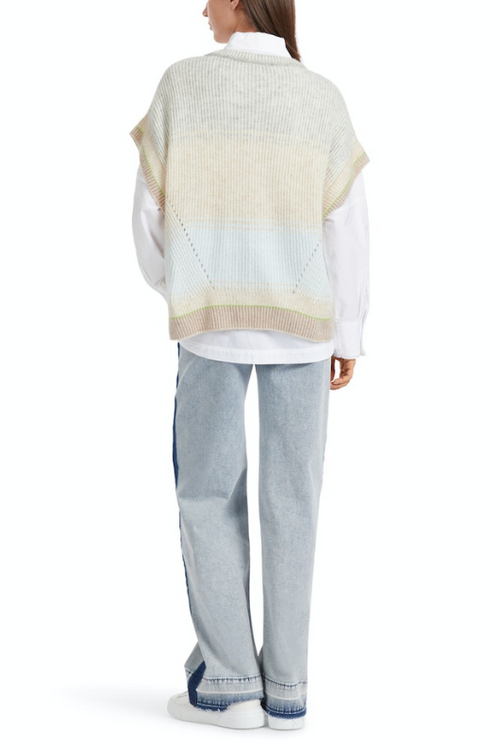 An image of the Marc Cain Wool, Cashmere Mix Knitted Vest